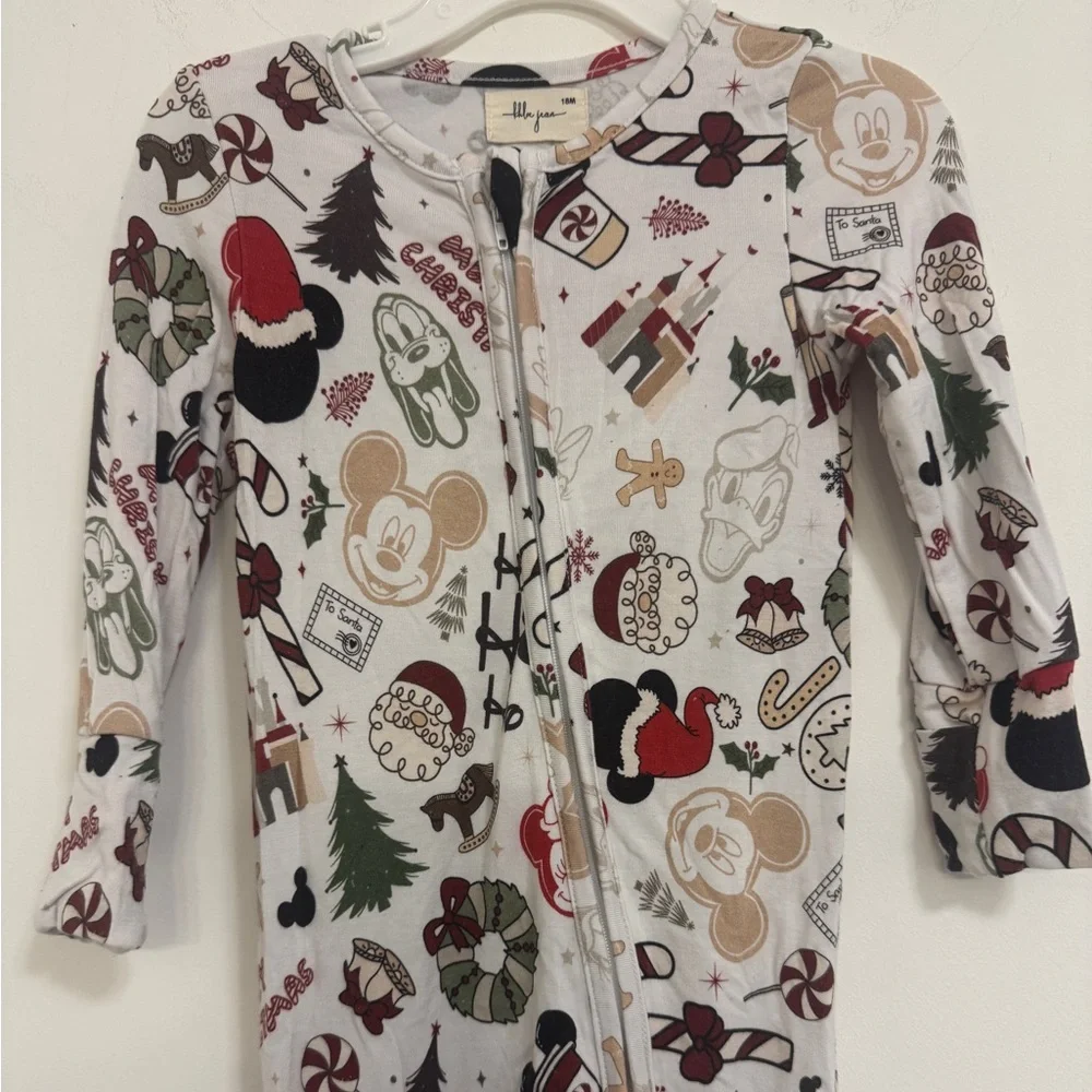 Khloe Jean Cozy Holiday Disney  Kids Pajamas